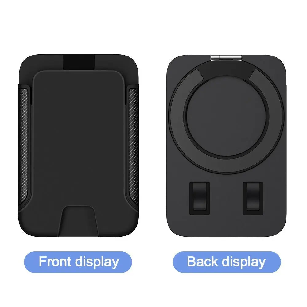 For Magsafe Wallet Magnet Phone Card Holder Foldable Anti-theft Magnetic Stand PC for iPhone 16 15 14 13 12 ProMax