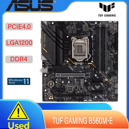 Asus TUF GAMING B560M-E Motherboard LGA 1200 DDR4 Micro ATX Mainboard