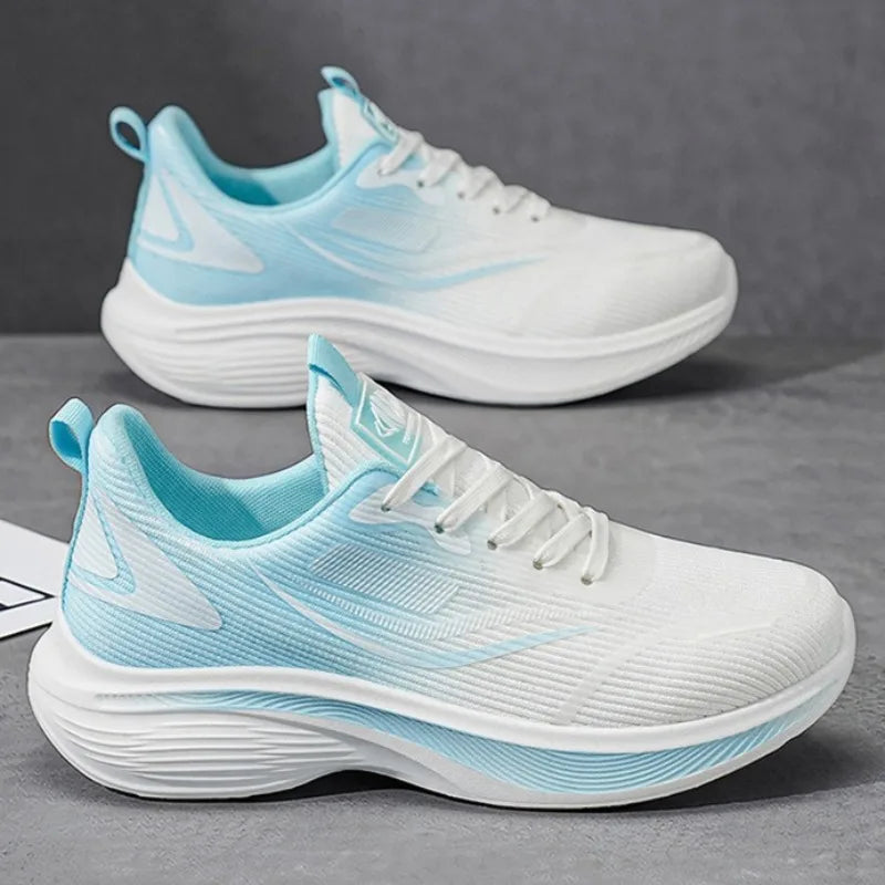 Men's Summer Carbon Plate Marathon Running Shoes Air Cushion Tennis Sneakers Breathable Comfortable Men Basketball Sports Shoes