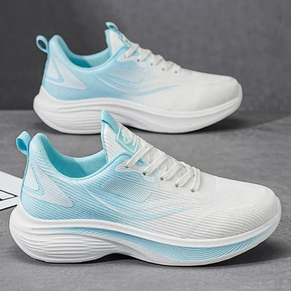 Men's Summer Carbon Plate Marathon Running Shoes Air Cushion Tennis Sneakers Breathable Comfortable Men Basketball Sports Shoes