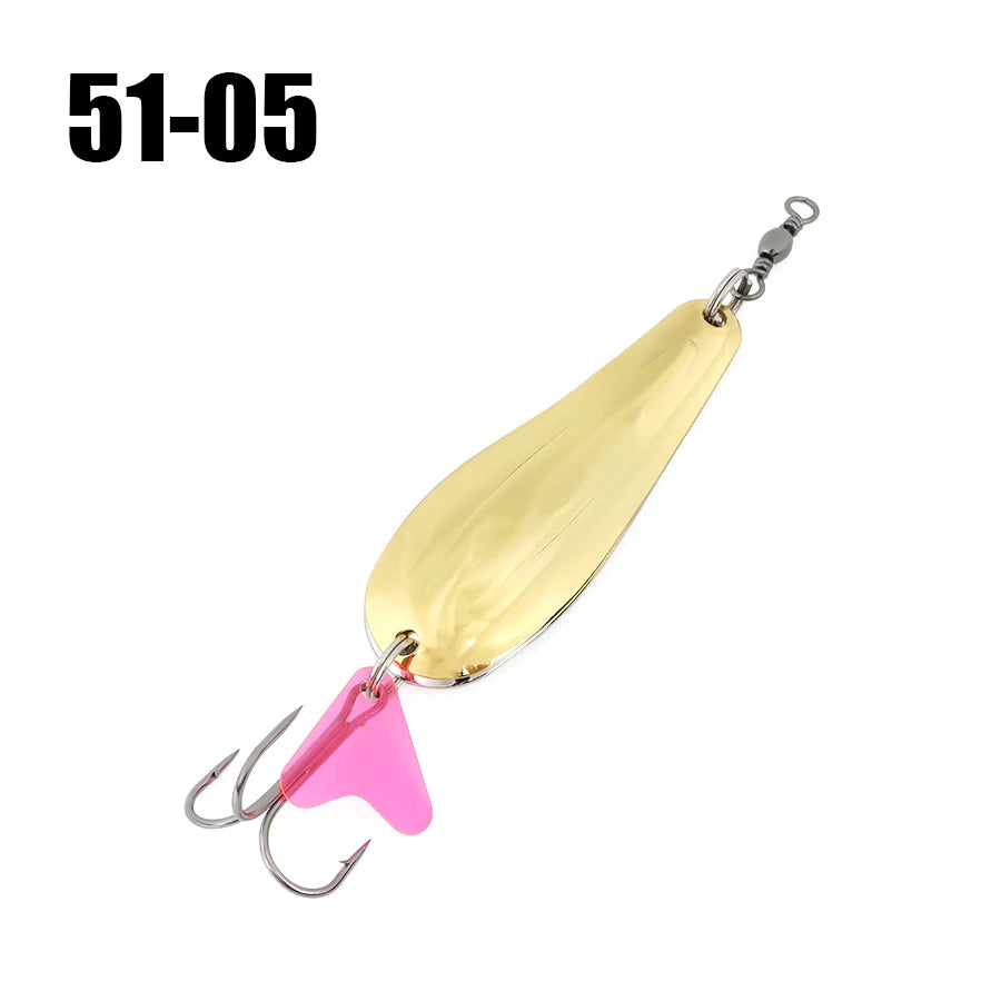 W.P.E Fishing Lure JIG Double Artificial Bait 8 Grams With Connector Three-anchor hook Metal sequins For fishing