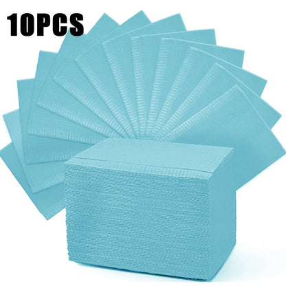250/125/10pcs Tattoo Clean Pad Disposable Colorful Dental Bibs Tattoo Table Covers Cleaning Wipes Napkin Tattoo Accessories
