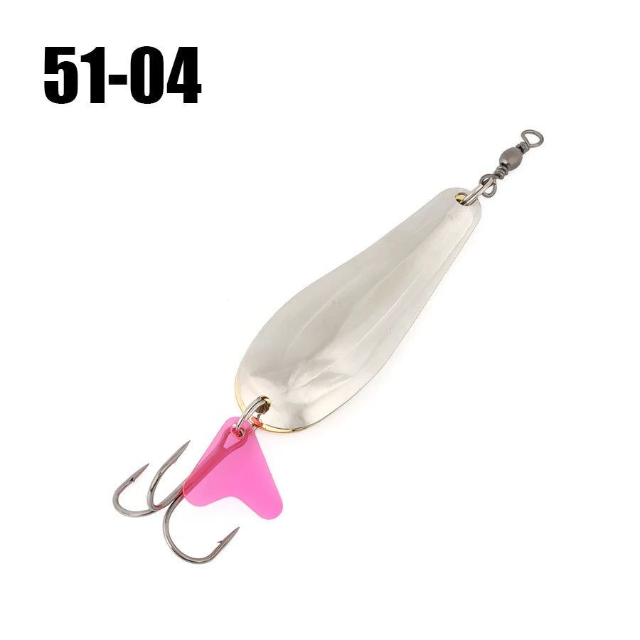 W.P.E Fishing Lure JIG Double Artificial Bait 8 Grams With Connector Three-anchor hook Metal sequins For fishing