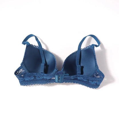 Beauwear B C Small Chest Size Women Bra Thin Cup Mold Soft Cotton Brassiere Hollow Out Lace Underwear Sexy Lace Bh 34 36 38