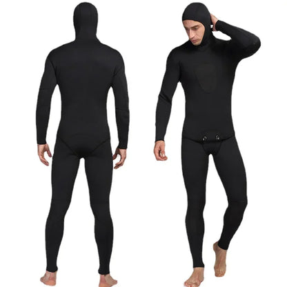 1,5mm Neopren Våtdräkt Herr – 2-delad, UV-skydd, Dykning & Simning, S–XXXL