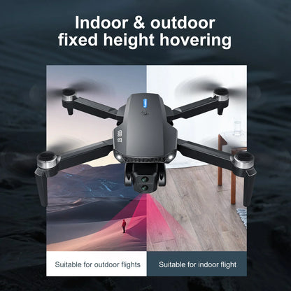 New E88 GT 4K Professional High-definition Drone Aerial Photography 12.5-inch Screen Remote Control Optical Flow Quadcopter Toys