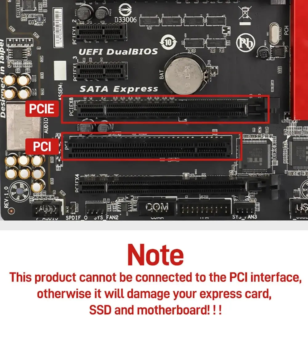 M.2 NVMe till PCIe x16-adapter med kylfläns – JEYI