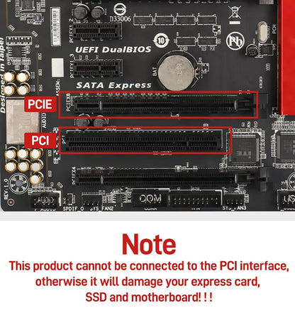 M.2 NVMe till PCIe x16-adapter med kylfläns – JEYI