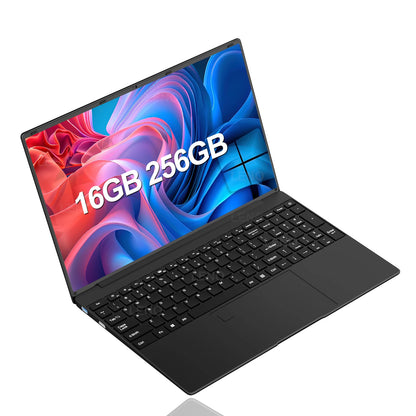 LenO 15,6" Gaming Laptop Intel Core i9-9900 16/32GB RAM Upp till 2TB SSD – Win 11 Pro FHD 1920x1080 Ultratunn Metallram Svart/Silver