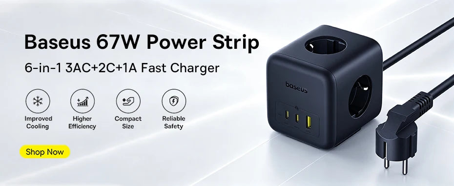 Baseus USB-C-hubb med HDMI, USB 3.2 och flera anslutningar