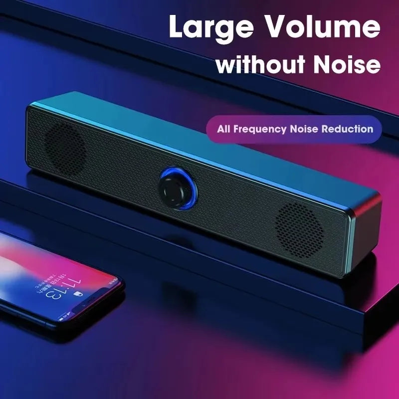 Wired Wireless Bluetooth Speaker Sound Box Bar Soundbar Computer PC TV Laptop Desktop Music Portable Caixa De Som Audio System