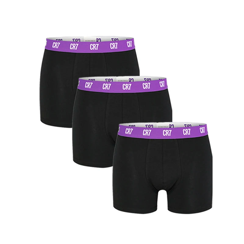 CRIIS SEVEN 7 Boxer Briefs – CR7-inspirerade, Bomull, Sportig Passform, M–XXL, Flerpack