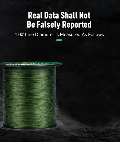 LEYDUN 500m Micro New Fishing Lines 8 Strands Braided PE Japan Smooth Multifilament Line Sea Fishing Carp Fly Wire Line Tool