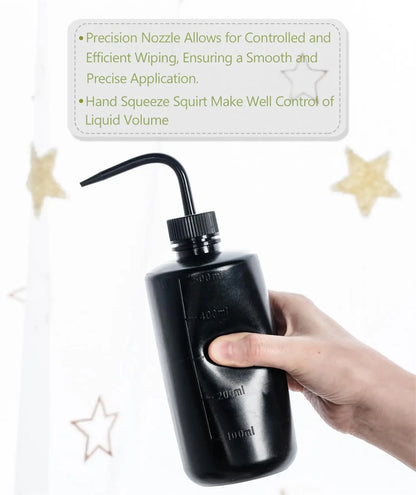 1Pc 250/500ml Plastic Tattoo Spray Bottle Lab Safety Wash Bottles Tattoo Squeeze Bottle Tattoo Accessories Microblading Supplies