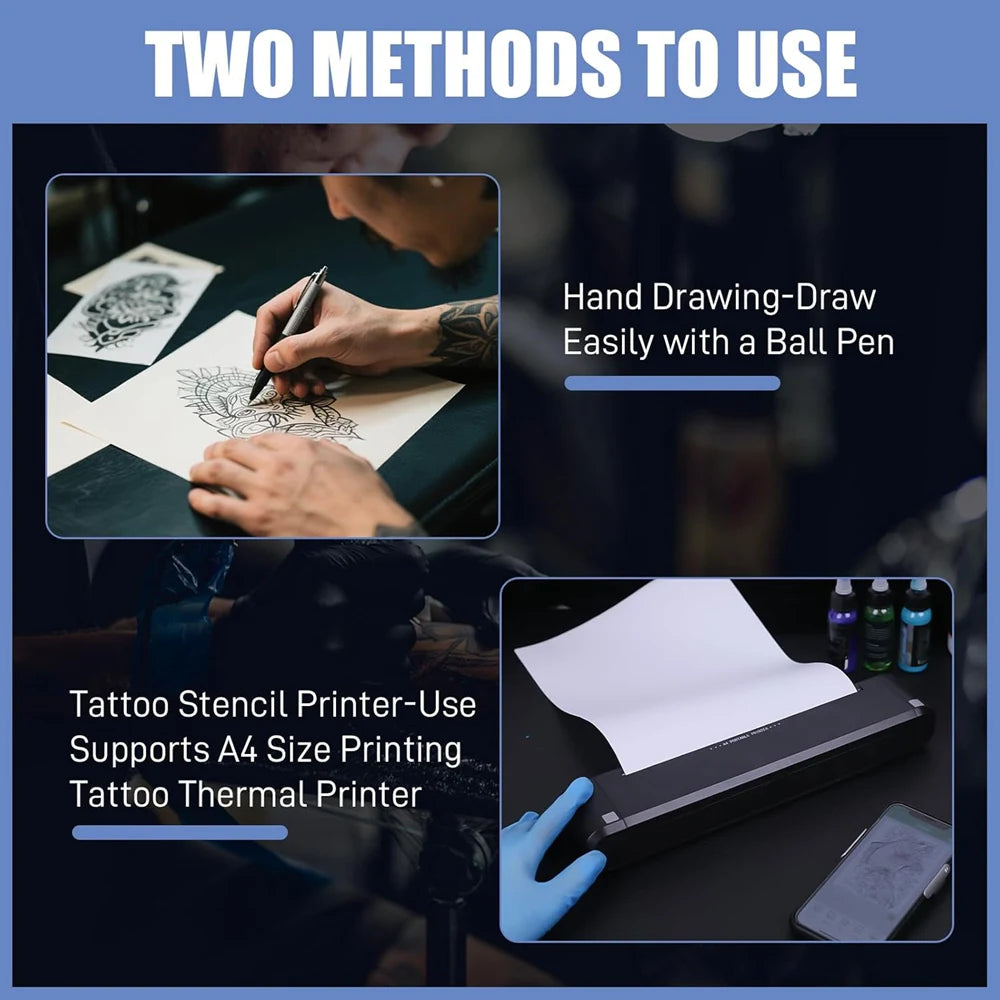 150/5pcs Professional Tattoo Transfer Papers A4 Tattoo Stencil Paper Carbon Thermal Copy Paper Tattoo Transfer Machine Accessory