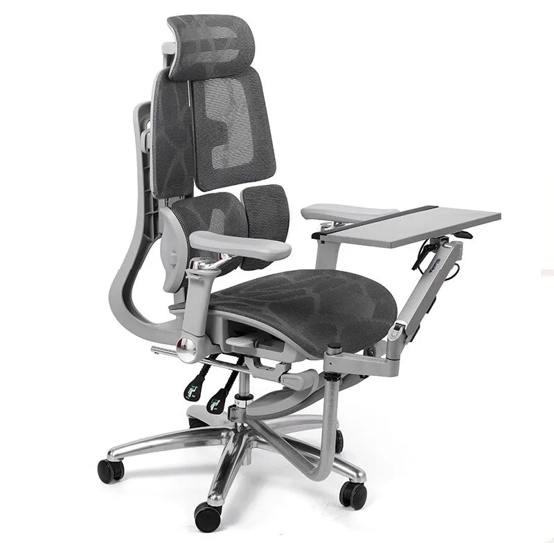 D-MOUNT High OK5030 Multi Functional Gas Spring Arm Laptop Tray Holder Around Chair Legs Lazy Office Stand Mouse Plate Mount