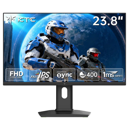 Ktc H24F7-2 23.8" Fhd Fast Ips Gaming Monitor, 240Hz, 1Ms Mprt, Hdr400, 99% Srgb, Freesync & G-Sync Compatible, Height Adjustable Pivot Stand, HDMI 2.0, Dp 1.4, 100mm X 100mm Vesa, Low Blue Light