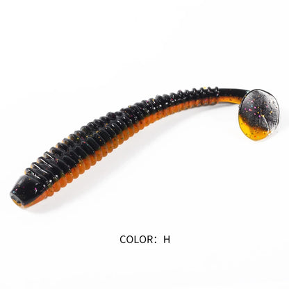Supercontinent Impact Ring Shad Fishing Lure Soft 63mm 80mm 97mm Plastics Baits Swimbait Jigging Lure Artificial Baits