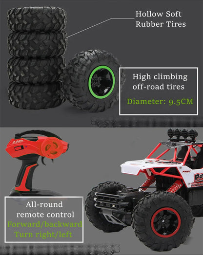 1:12 4WD RC Bil 2.4G Radiostyrd Terrängbil