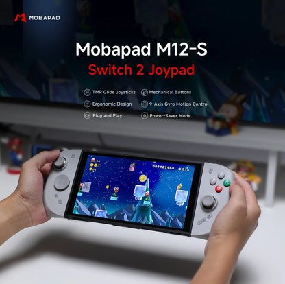 MOBAPAD M12 S / M12 HD Pro Controller för Nintendo Switch 2 – TMR Driftfria Joystickar Hall-Linear Triggers Remap Macro CE