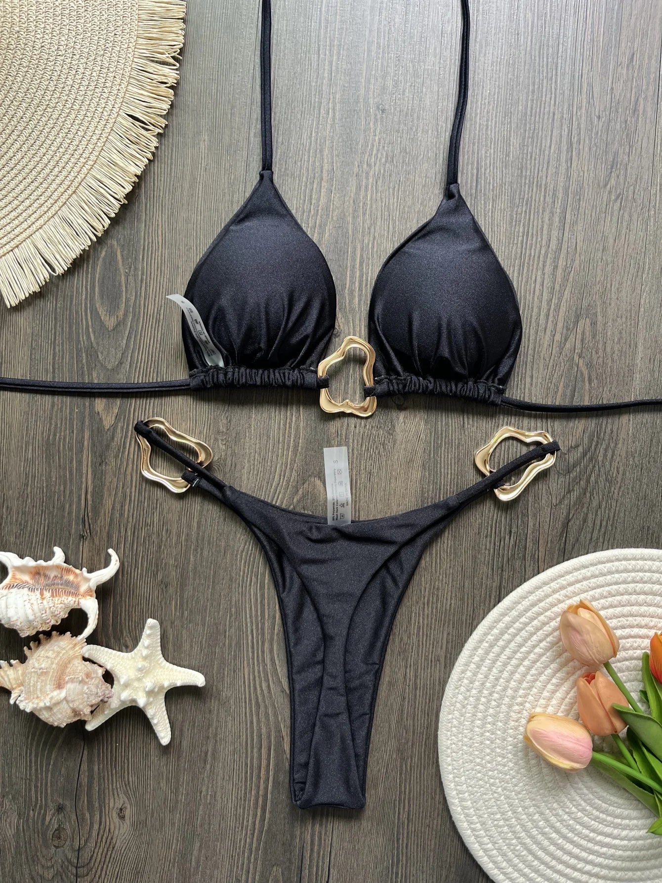 Sexy Halter Micro Bikini 2026 Women Swimsuit Solid Swimwear Thong Bikinis Set Brazilian Beach Wear Bathing Suit Biquini Female