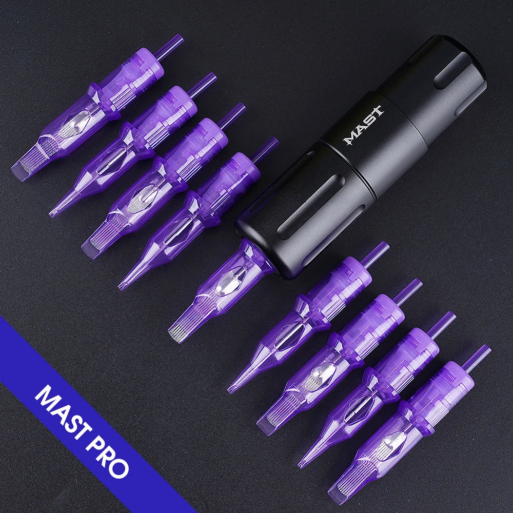 20pcs Mast Pro Tattoo Cartridge Needles RM /M Round Magnum Disposable Permanent Makeup SMP Cartridge Tattoo Needles  Accessories