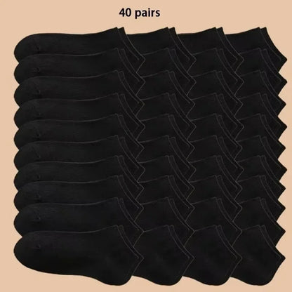 Men's and women's boat socks, shallow mouth invisible short socks, spring and summer thin style, no drop heel, anti odor,