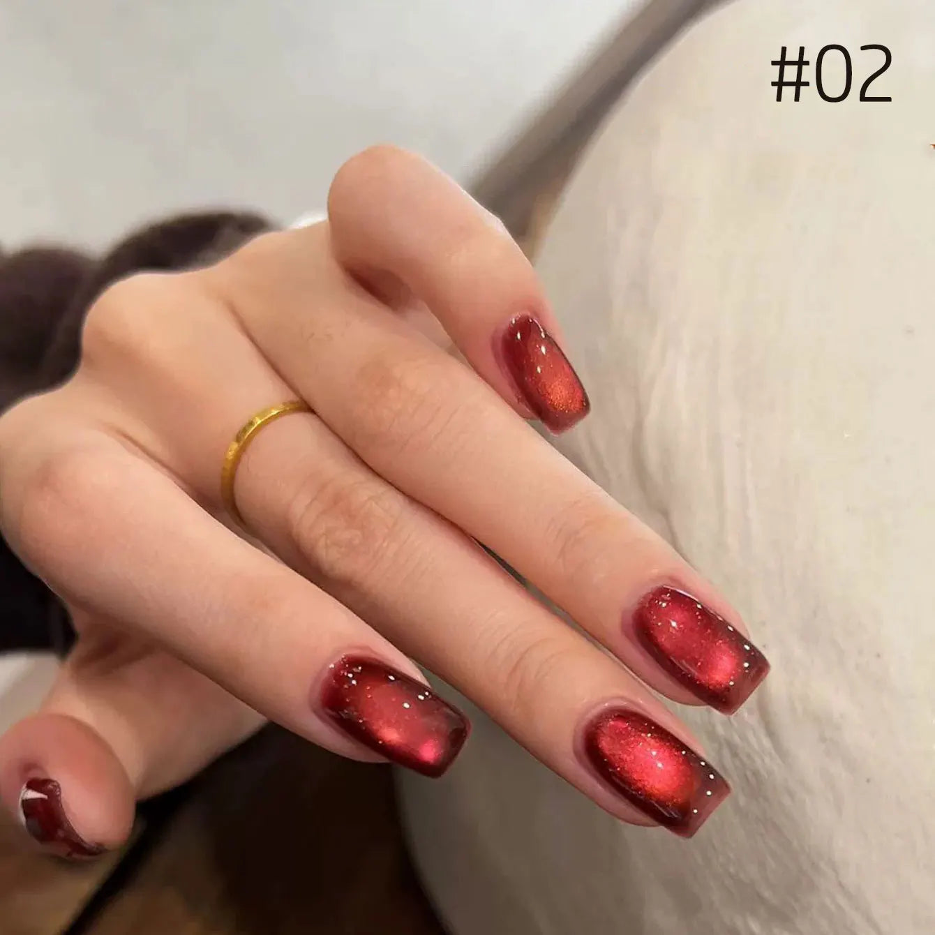 MIANEL Orion Nebula Cat Eye Gel Nail Polish Sparkling Crystal Shimmer Blue Purple Gold 2026 Spring/Summer Unique Special