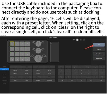Bluetooth Macropad Macro Mechanical Keyboard 16 Keys 3 Knob RGB Mini Gaming Custom Programming Hotswap Keypads For Photoshop