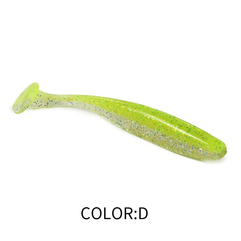 2020 NEW Supercontinent Soft Lures   Baits Fishing Lure Leurre Shad Double Color Silicone Bait T Tail