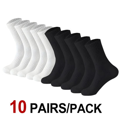 Unisex Antilukt Strumpor 10- eller 20-pack – Andningsbara, Svettabsorberande, Alla årstider