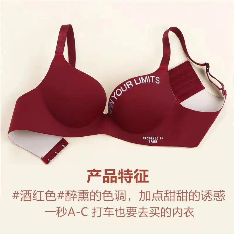 Dam Sömlös Blomtryckt BH – Push-up Trådlös Samlande Bralette 2026, 8 Färger S–XXL