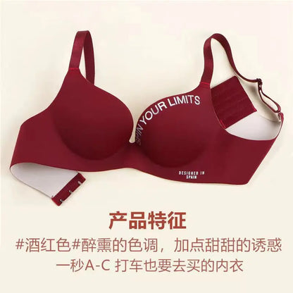 Dam Sömlös Blomtryckt BH – Push-up Trådlös Samlande Bralette 2026, 8 Färger S–XXL