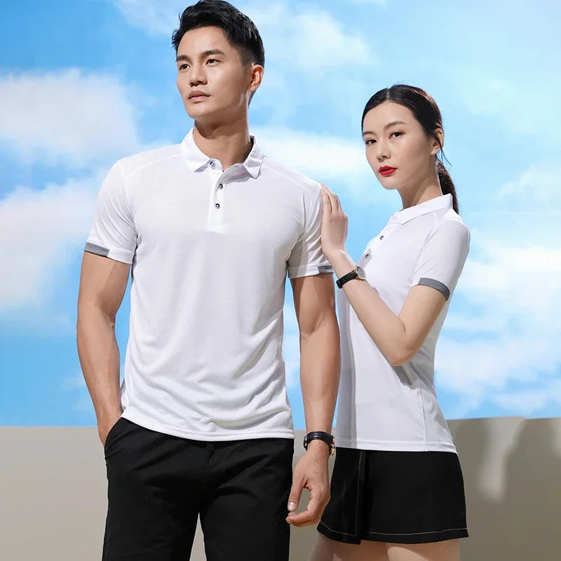 Snabbtorkande Polo med Eget Tryck & Brodyr – Kylande Polyester, Unisex | S–5XL