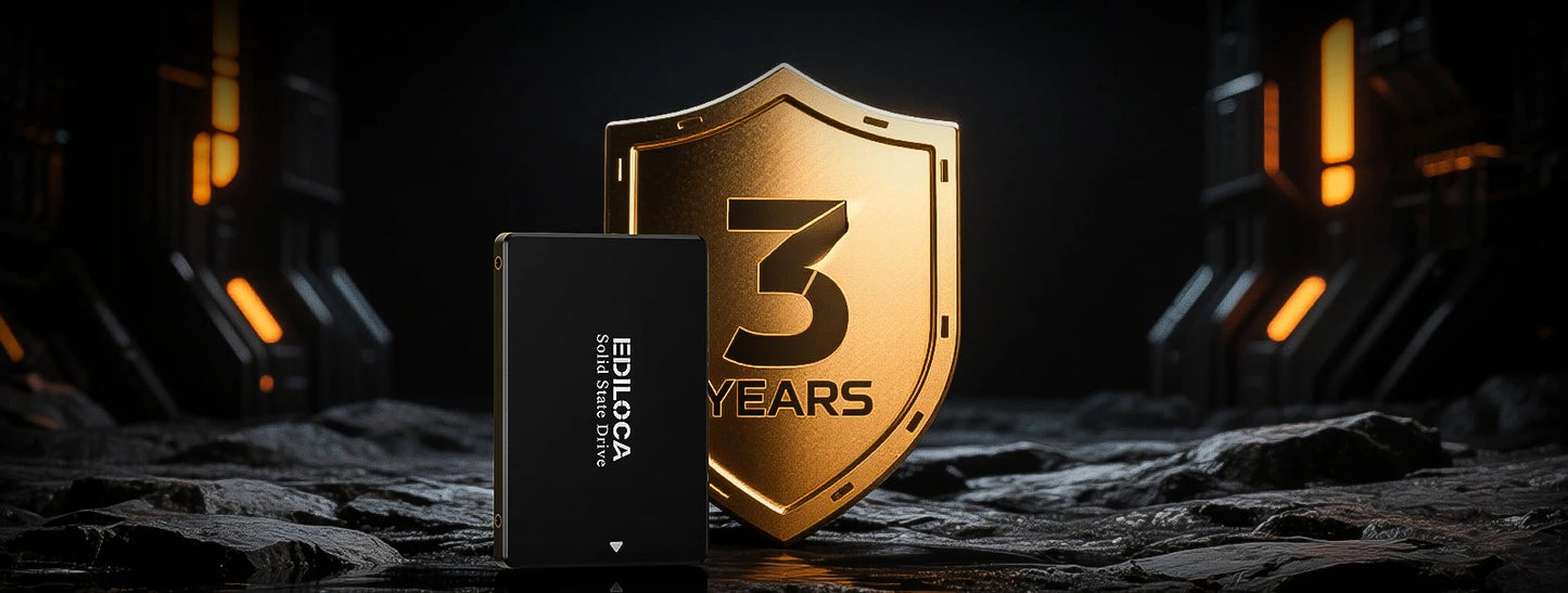 Ediloca ES106 M.2 SATA SSD 6Gb/s NVME 550 MB/s 3D NAND TLC Internal Hard Drive for Ultrabooks Tablet Computers and Mini PCs