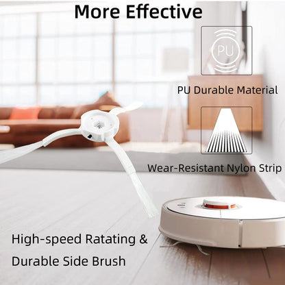 Reservdelar till Xiaomi Mi Robot & Roborock – Börstar, Filter & Set