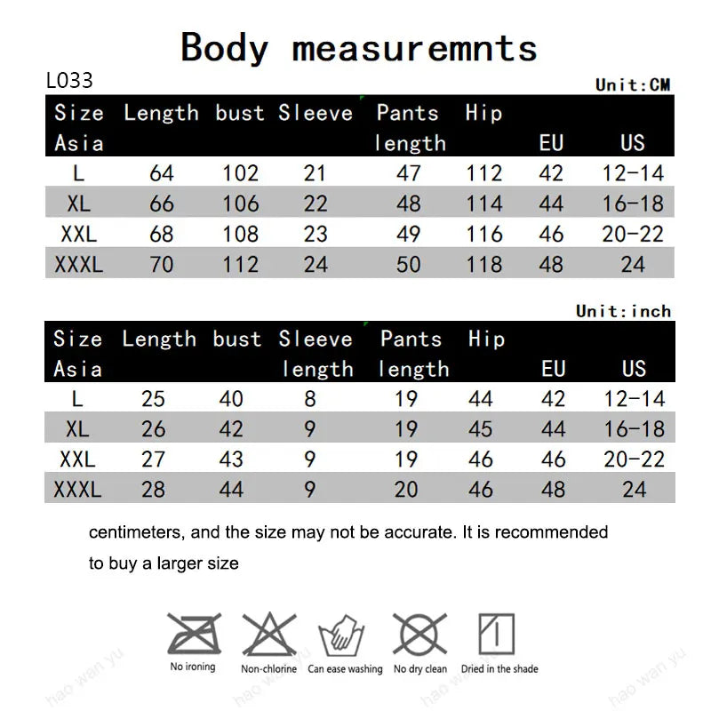 Pyjamasset herr med bokstavsmotiv – kortärmad V-ringad överdel, L033, L–3XL
