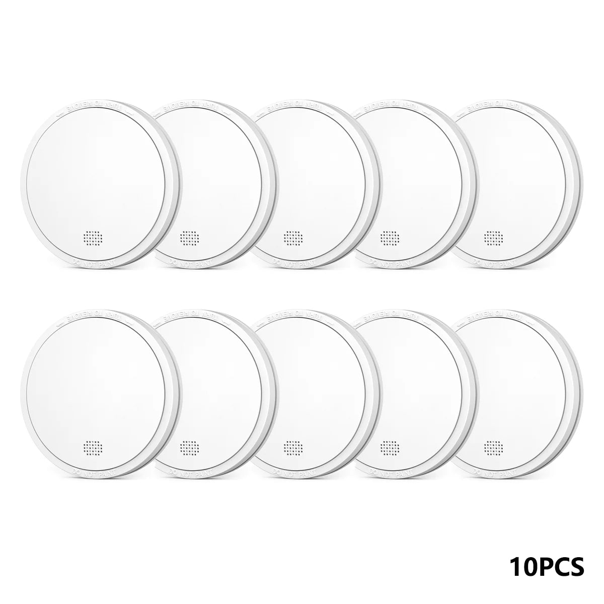 Optisk brandvarnare med inbyggt batteri – 4- eller 8-pack