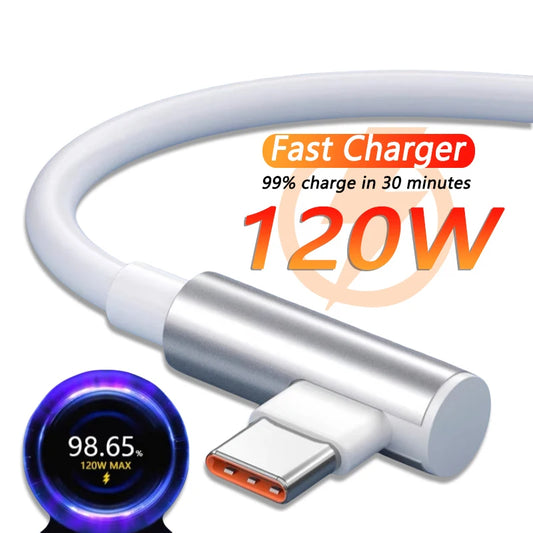 67W USB-A till USB-C-snabbladdningskabel 6A – 1 eller 1,8 m