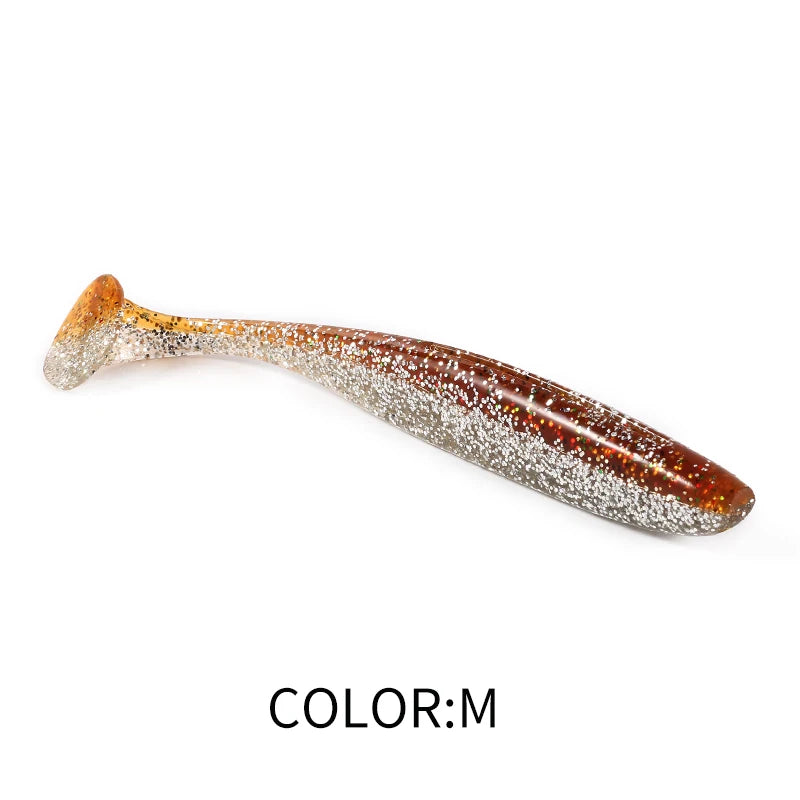 2020 NEW Supercontinent Soft Lures   Baits Fishing Lure Leurre Shad Double Color Silicone Bait T Tail