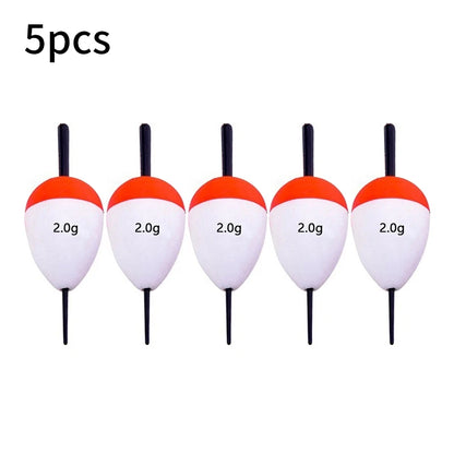 5pcs Foam Fishing Floats EVA Fish Floats Bait Fishing Buoys 2g/3g/5g/10g/15g/ 20g/35g/40g/60g Buoy Flotador Fishing Accessories