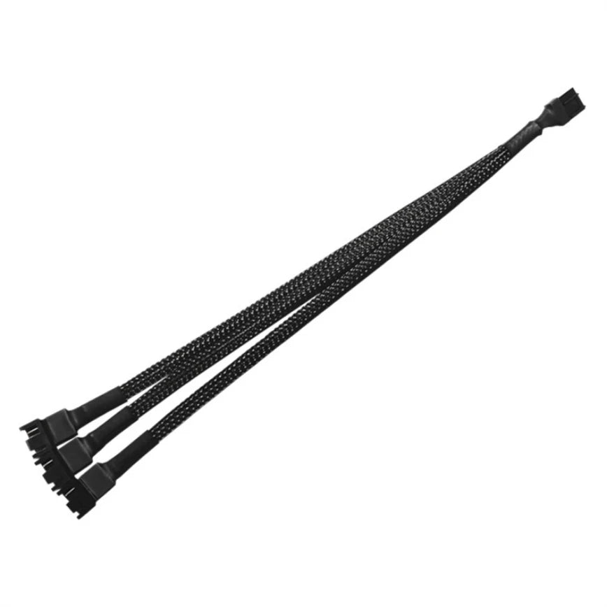 4-pin PWM-fläktsplitter 26 cm – 1 till 1, 2, 3 eller 4