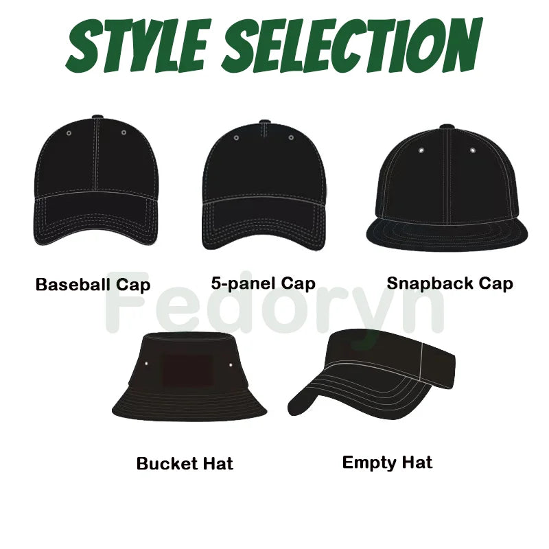 FEDORYN Snapback Keps Splice-Färger Hip Hop – 40 Färger Akryl/Polyester Justerbar Unisex Anpassad Brodyr Tryck Grossist Dropshipping