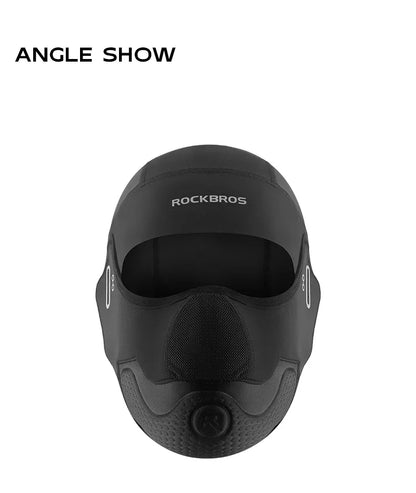 ROCKBROS Summer Cycling Hat Motorcycle Balaclava Bicycle Mask Moto Cap Helmet Liner Cool UV Protection Ice Silk Bike Face Cover