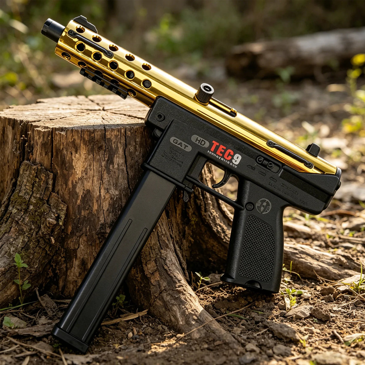 TEC-9 Gelballvapen med batteri och magasin