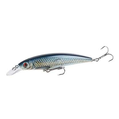 Rooblinos 3pcs 13g Fishing Lure Colorful Printing Sinking Minnow Artificial Bait Cool Fishing Tackle