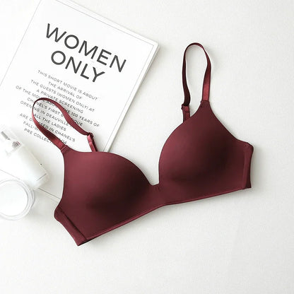 Seamless Bras for Women Push Up Bras No Wire Brassiere A B Cup Underwear Sexy Bralette Three Quarters(3/4 Cup)  Lingerie 2027