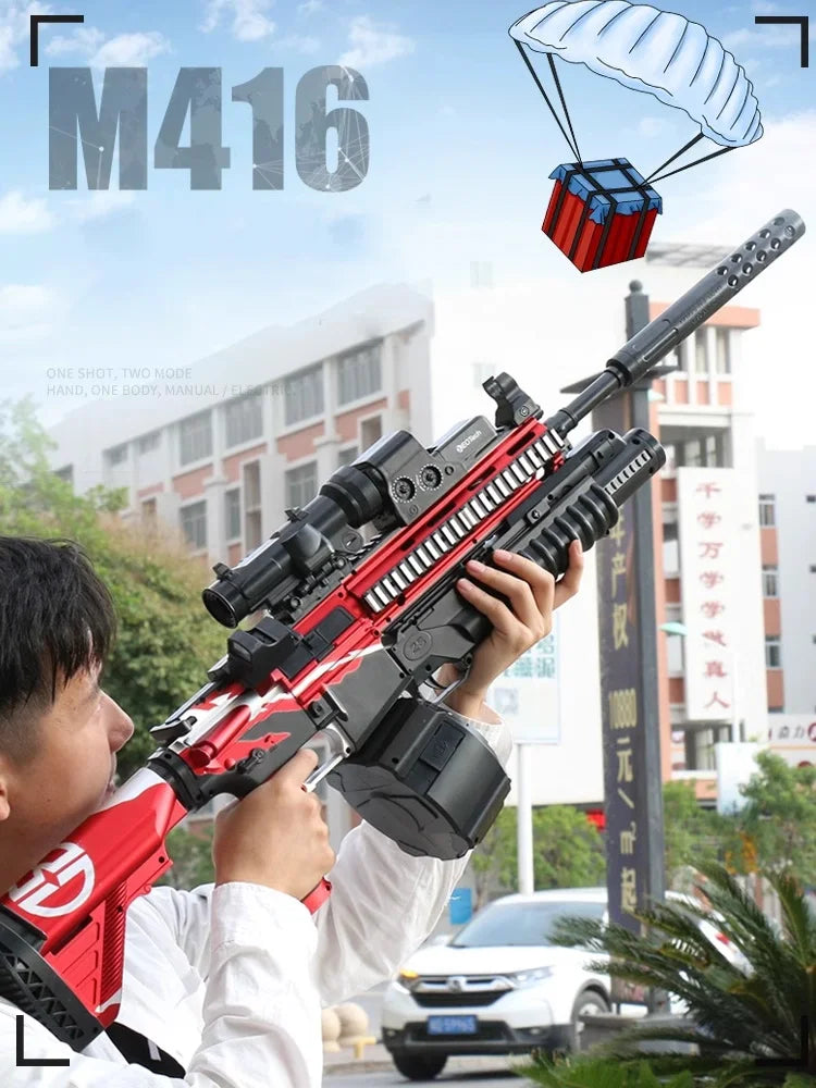 Burst M416 Helautomatisk Gelébollsskjutare