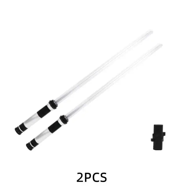 Lightsaber 2 In 1 RGB Adjustable Light Saber Toys Children Double Switch Sword Toys For Boys Luminous Gifts Light Saber