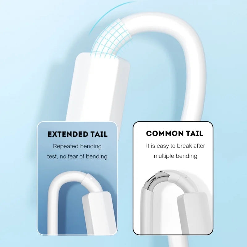 Extra Lång Laddningskabel – USB-C och Micro USB, 1m till 12m för Mobil och Kamera